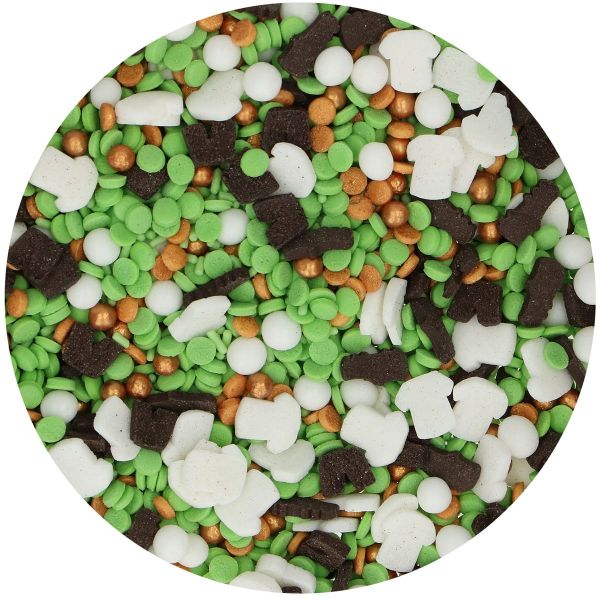 Zuckerdeko Medley Gold Fussball Mix 65g