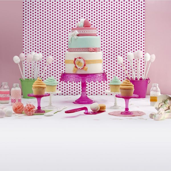 Pavoni Spatula / Tortenschaufel -Madame- transparent