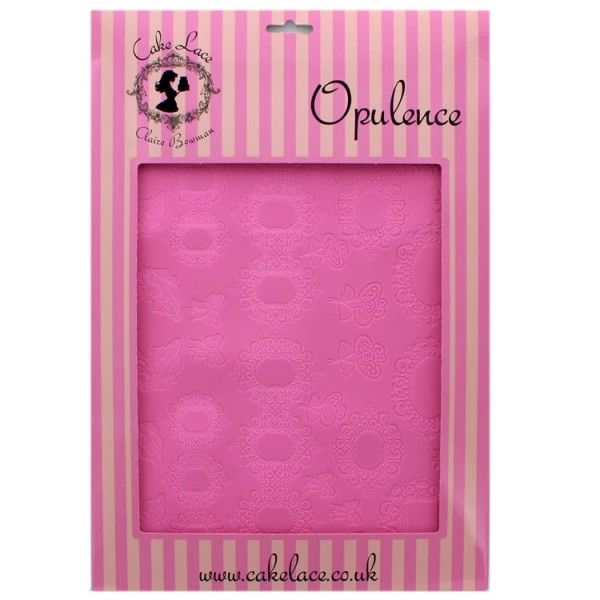 Cake Lace Silikonmatte für Essbare Tortenspitze "Opulence"