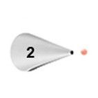 Wilton Spritztülle 2 Rund