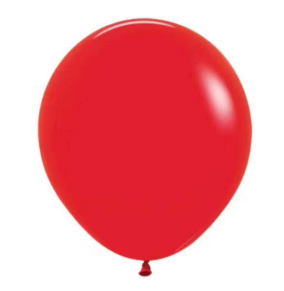 Profi Latexballon - Matt Rot - 45cm