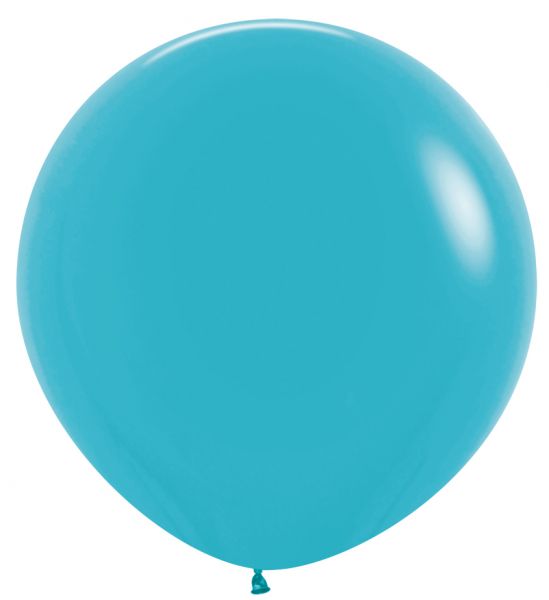 Profi Latexballon - Jumbo - Caribbean Blau - 91cm