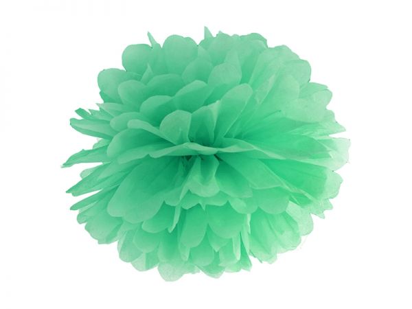 Hängedeko - PomPom - Mint - 35cm - 1 Stück