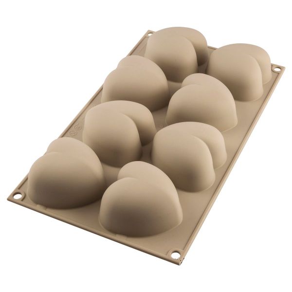 Silikomart Silikon 3D DESIGN MOULD - CUORINCO 6.5cm x 6.5cm x 3.8 cm