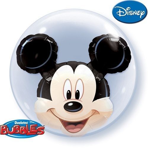 Double Bubble Ballon - Micky Maus - 61cm