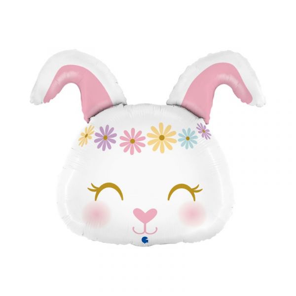 Folienballon - Hippie Hase - 64cm