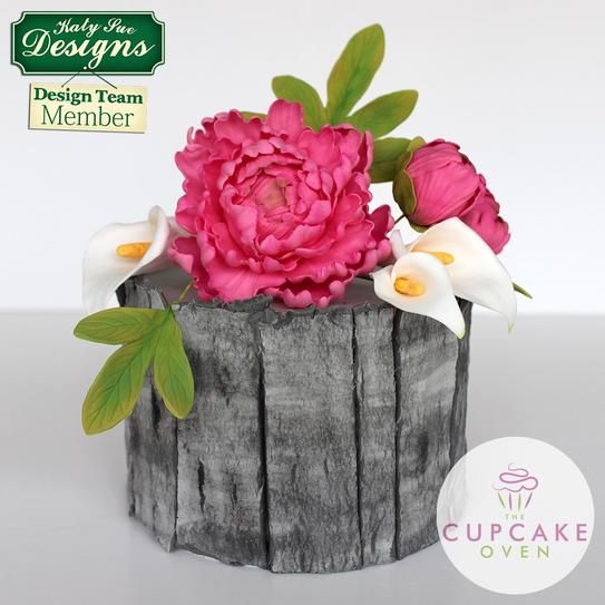 KatySue - Silikonform - Pfingstrosen Blätter - Veiner