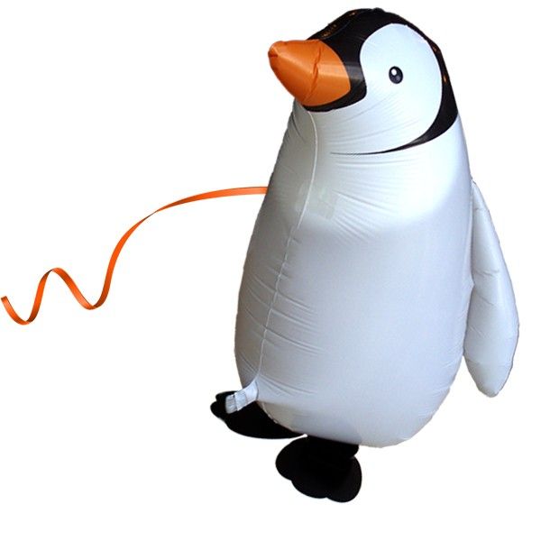 Folienballon - Walking Balloon - Pinguin - 40cm