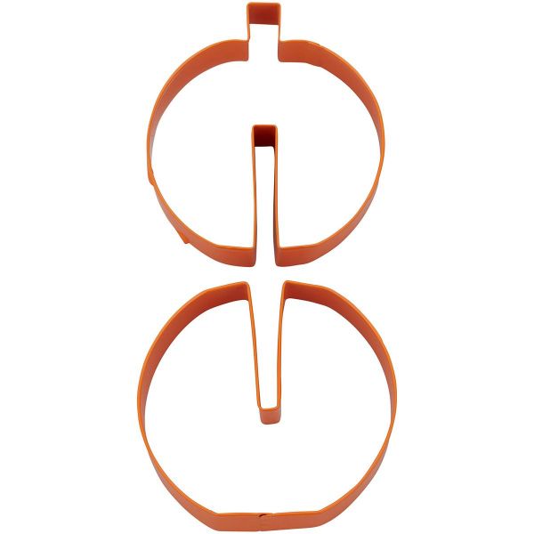 Ausstecher - 3D - Halloween/Herbst - Kürbis - ca. 8cm